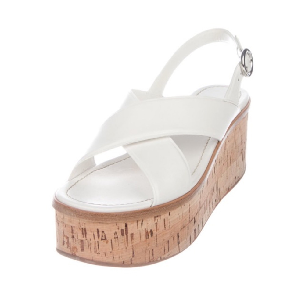 Authentic Prada Leather Sandals - image 2